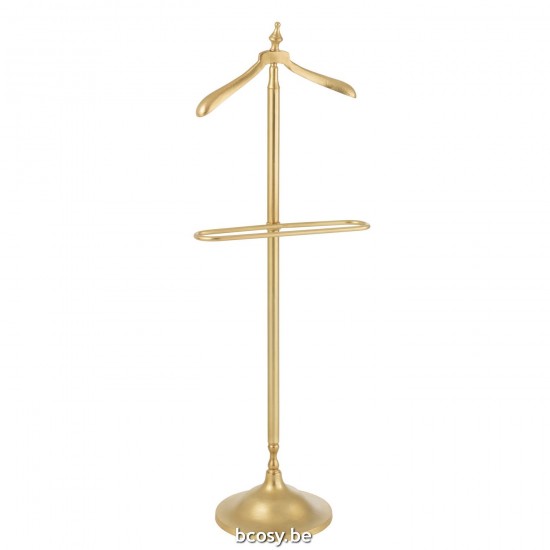 Jline Perchero Classic Aluminio Oro.