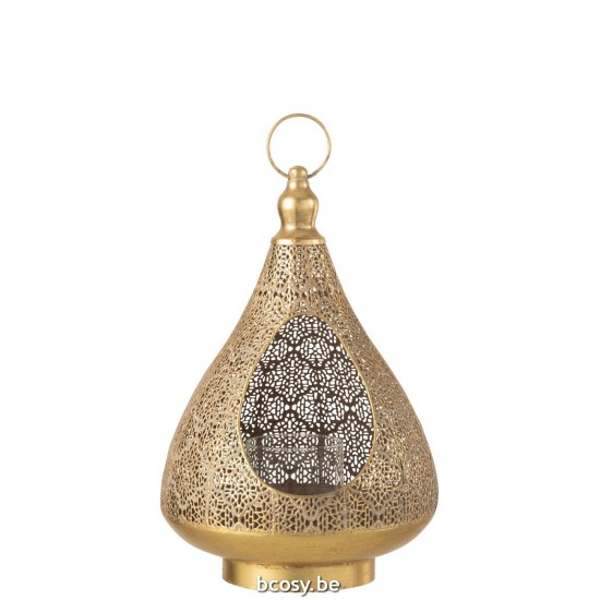 J Line Porta T Light Piede Orientale Metallo Vetro Oro Large Fotoforo Sobre Pie Este Metal Vidrio Oro Large.