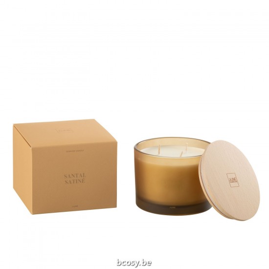 Jline Geurkaars Accords Essentiels Santal Satiné 28H.