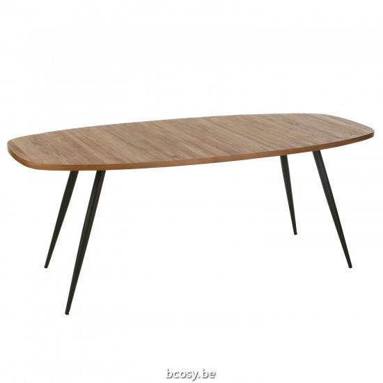 J Line 40798 Meubles rustiques Dealers table Online bestellen tafels Eettafels tafel Tables Online Kopen Online eettafels Onl.
