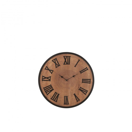 Jline Reloj Mural Nue Mdf Hierro Natural Small.