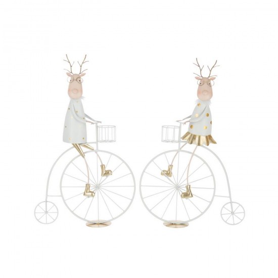 J Line 55264 Figuren Rendier reindeer standing Caribous rendieren reindeers standing Dier Decoration Elanden Decoracion rennes.