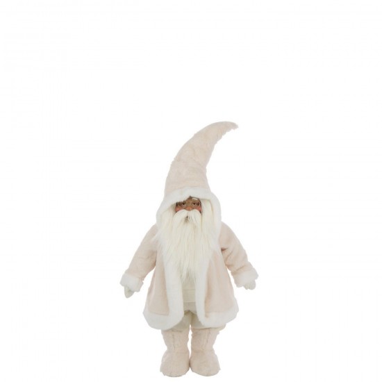 J Line 59508 Kerstmannetje Statue Woon Accessoires Kerstversiering Decoratie santa clauses Decorations accessoires De La Maiso.