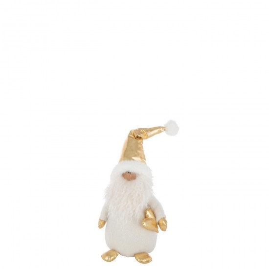 J Line 59560 accessoires De La Maison Figurines Animali Home Accessories Statue Decoracion Decorazione Kerstmannen santa claus.