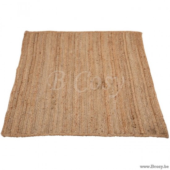 J Line Jline Tappeto Rettangolare Iuta Naturale 120X180Cm Alfombra Rectangular Yute Natural 120X180Cm