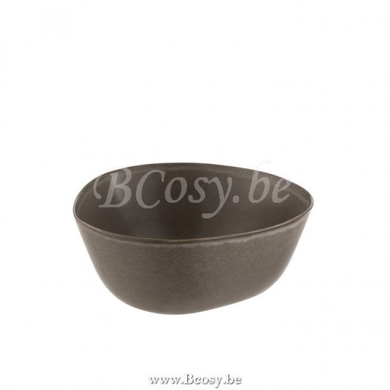 bols Jolipa Jline Bol Louise Ceramique Marron Large