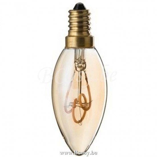 Jline Bombilla Led Ambar C35 3 Loops E14