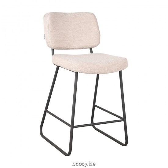 LABEL51 Bar stool Noah Natural Boucle Zithoogte 65.