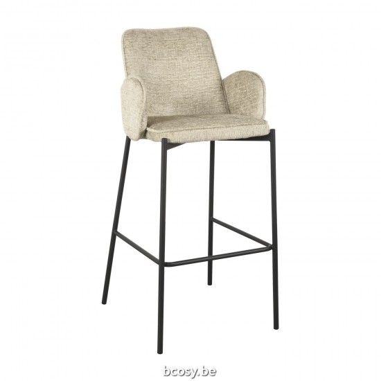 LABEL 51 Tabouret de bar Joni Beige Elegance.