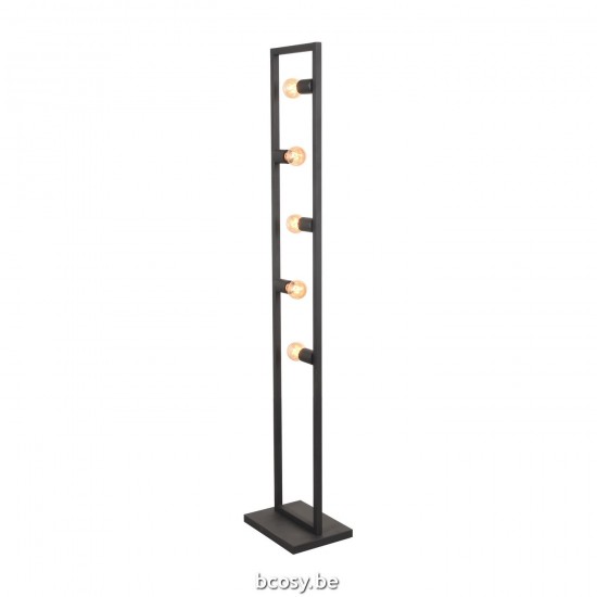 LABEL51 Floor lamp Quadrato Black Metal.