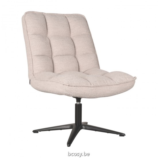 LABEL 51 Fauteuil Vince Naturel Boucle.