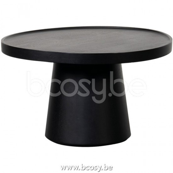 Lifestyle94 DURHAM COFFEE TABLE BLACK Ø 66 x H: 41 CM Lifestyle 132041 Lifestyle94 132041 LFS 132041