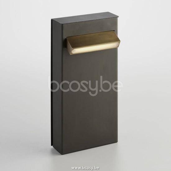 Tekna Nautic Creed-lacquered dark bronze with insert in massive brass.