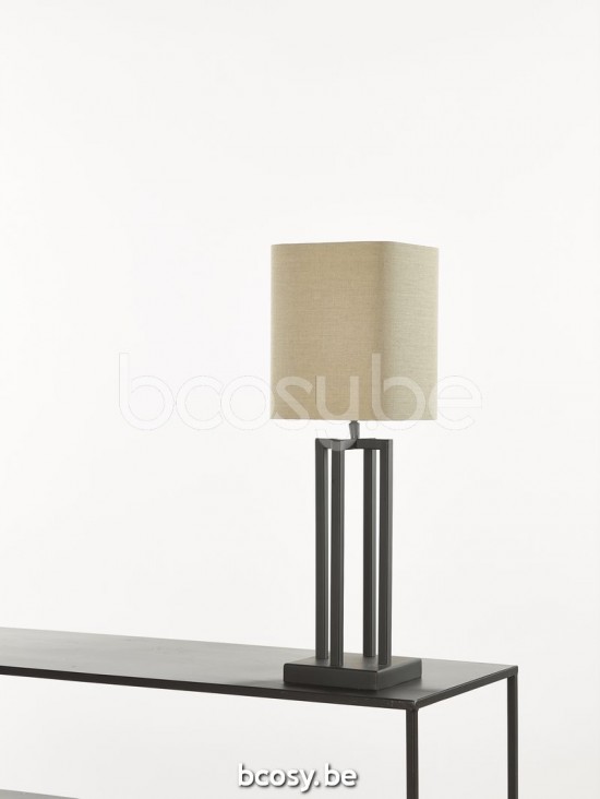 Marckdael ROMA-TFL-SMALL-BLACK-KUBUSRH20_25VLASLINNEN C-VDV ROMA-TFL-SMALL-BLACK-KUBUSRH20_25VLASLINNEN Verlichting van Dijck van Dyck Markd