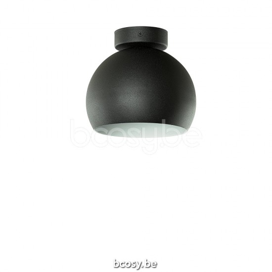 Marckdael Plafondlamp Guggenheim-Gugenheim Marckdael 2706-PLA1-D160-NE-PLAFOND Contemporal zwart Plafondlamp H 15cm VVD VDV Verlichting van .
