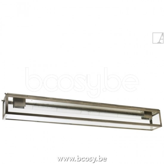 Authentage VIS101202 Authentage VITRINE Plafonnier S14S Br. nickel Authentage Plafonniers Plafonnières.