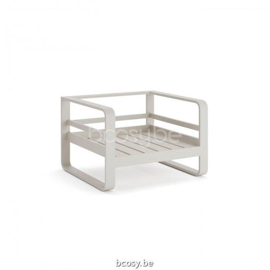 Jati Kebon Reno Sofa 1Seat Alu Dune Mat.