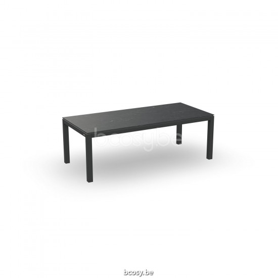 Jati Kebon Danli Dining Table Alu Charcoal Mat Ceramic Graphite Grey 160X90.