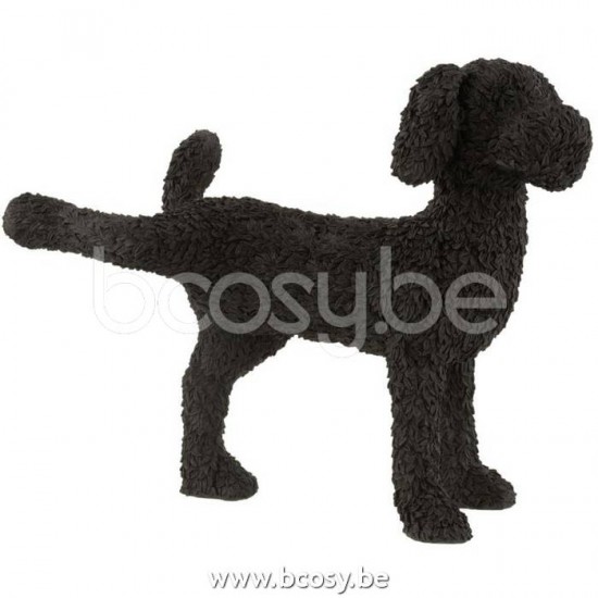 J Line Jline Cane Max Resina Nero Perro Max Resina Negro