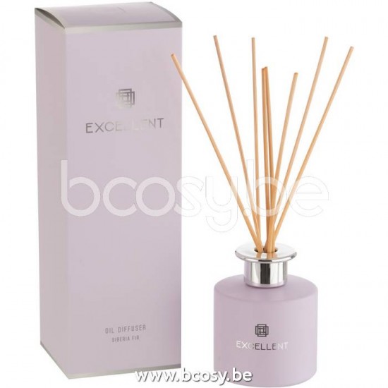 J Line Jline Olio Profumato Excellent Vetro Lila Aceite Perfumada Excellent Vidrio Lila