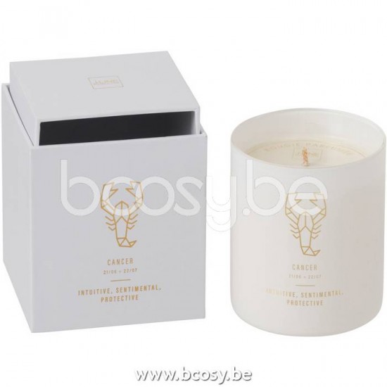 Jline Vela Aromatica Astro Cancer Blanco 50H