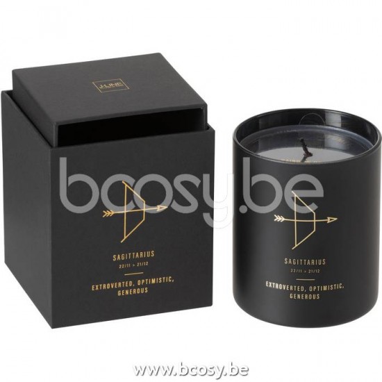 Jline Vela Aromatica Astro Sagitario Negro 50H