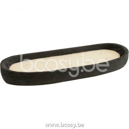 Jline Vela Jenny Paulonia Madera Negro Large