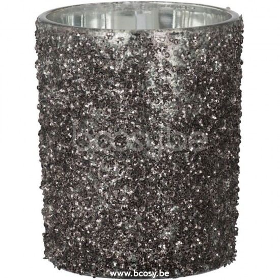 Jline Fotosforo Lentejuelas Cristal Gris Antracita Large