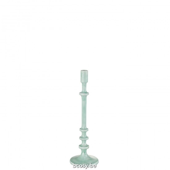 J Line Candleholder Classic Aluminium Blue L candleholders candle holders candlesticks.