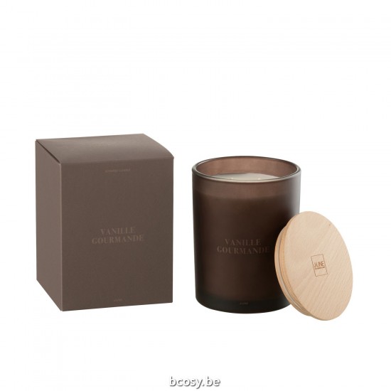 J Line Scented Candle Accords Essentiels Vanille Gourmande 52H scented candles.