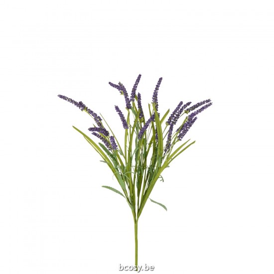 J Line Tak Lavender Kunststof Paars bloemen flores fiori JO43888.