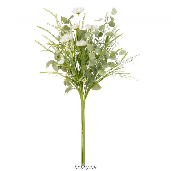 J Line Bouquet Mix Flowers Artificial White flower bouquets.