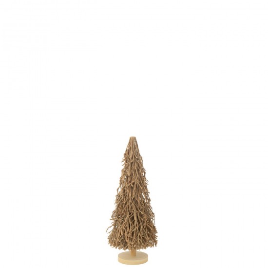 J Line Albero Di Natale Legno Albero Del Te Naturale Small Arbol De Navidad Madera De Arbol De Te Natural Small.
