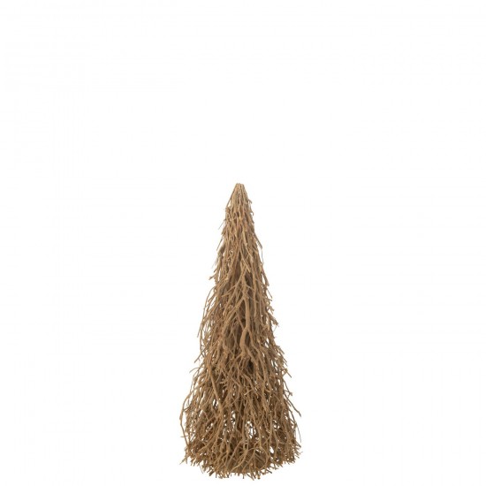 J Line Albero Di Natale Legno Albero Del Te Naturale Medium Arbol De Navidad Madera De Arbol De Te Natural Medium.