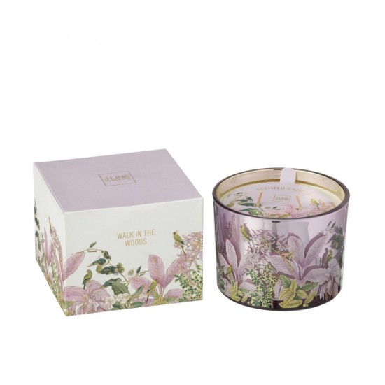 Jline Vela Perfumada Cera Rosa S 30H.