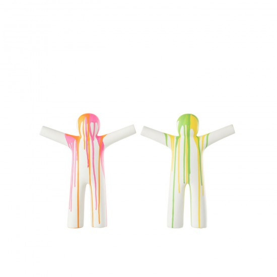 J Line P Tit Maurice Vernice Resina Mix Small Assortimento Di 2 P Tit Maurice Pintura Polyresin Mix Pequeño Set De 2.