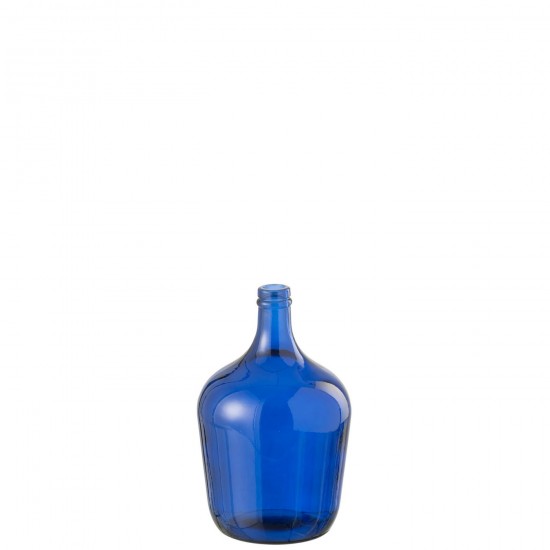 J Line Vase Karaf Glass Blue Smal Vase Karaf Glass Blue Smal.
