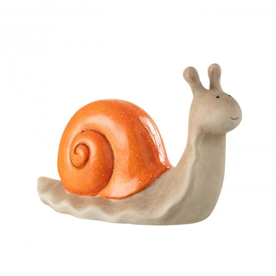J Line Lumaca Da Esterno Mgo Arancione Snail Outdoor Mgo Orange.