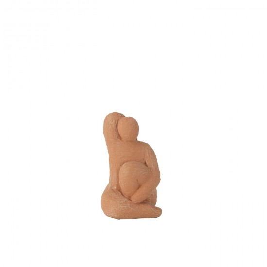 J Line Statuetta Moderna Venus Cemento Terra Small Figura Moderna Venus Cemento Terracota S.