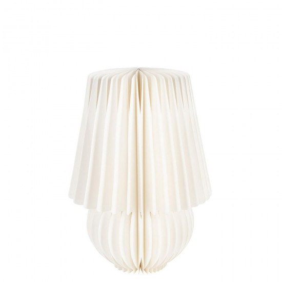 Jline Pantalla Plegable Papel Blanco Roto.