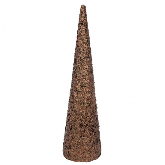 Jline Cono Lentejuelas Espuma Marrón Oscuro Large.