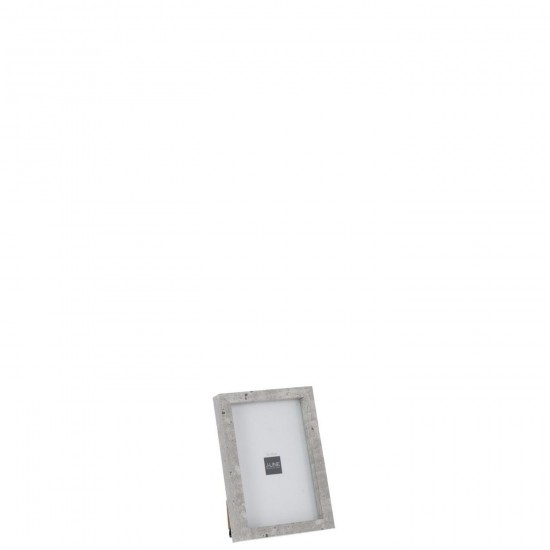 Jline Portarretratos Rectángulo 10X15Cm Mdf Gris Claro.