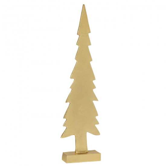 Jline Árbol De Navidad Aluminio Dorado Large.