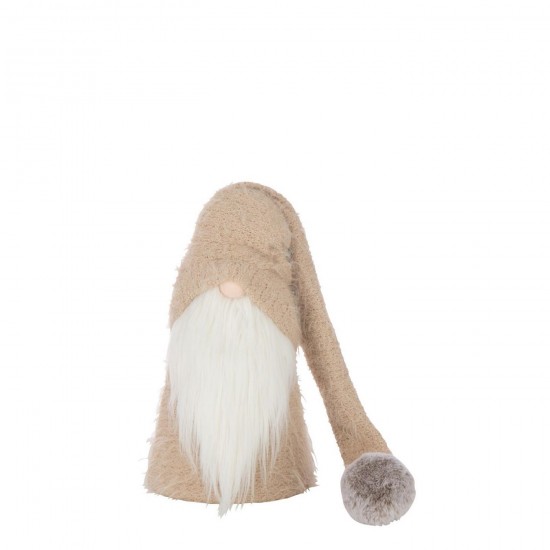 Jline Papá Noel Invierno Poliéster Beige Blanco Small.