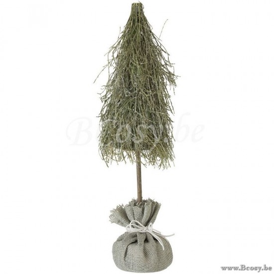 J Line 97714 Kerstboom Deco Takjes Groen Small 50H kerstbomen