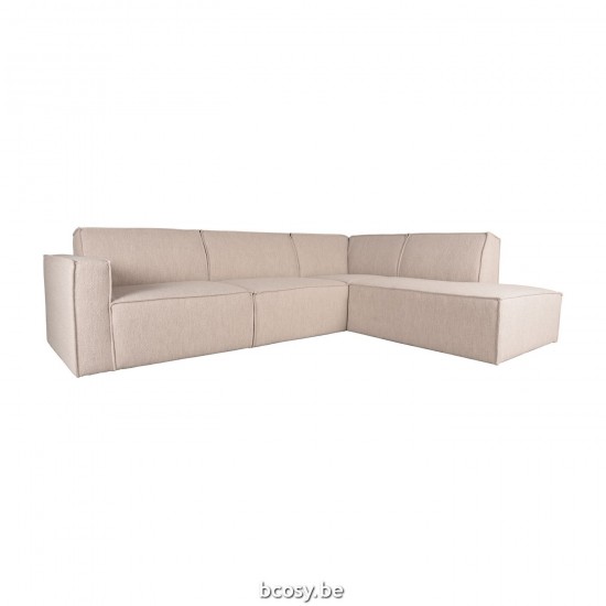 LABEL51 Banc à droite Kay Naturel Boucle.