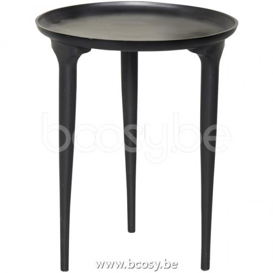 Lifestyle94 ALLARD COFFEE TABLE BLACK Ø40X50 CM Lifestyle 130555 Lifestyle94 130555 LFS 130555