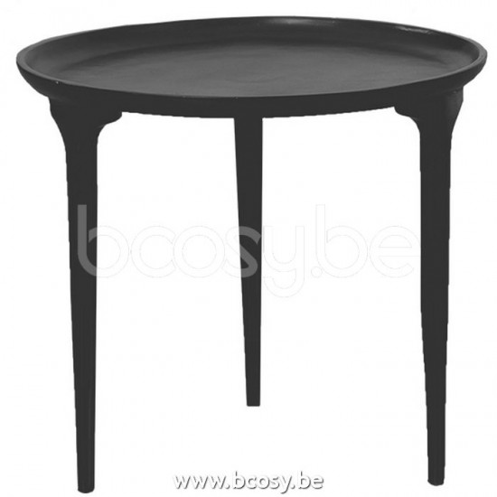 Lifestyle94 ALLARD COFFEE TABLE BLACK Ø51X45 Lifestyle 147735 Lifestyle94 147735 LFS 147735