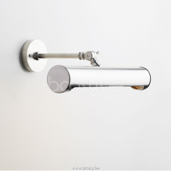 Tekna Nautic Picture Light Medium-polished nickel plated brass.