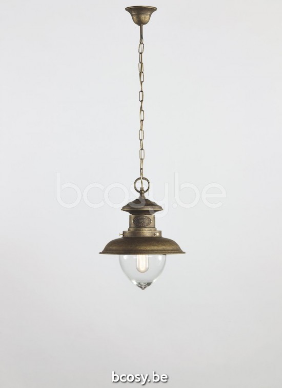 Marckdael pendel Billiardo-Biliardo Marckdael AL15-30-AS Billiardo antiek brass pendel H 40cm VVD VDV Verlichting van Dijck Dyck Markdaal.